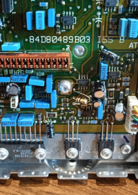 Image of the area on a GM300 mainboard on where to make the modification.